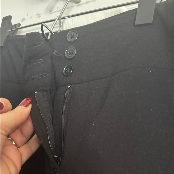 Style & Co. Classic Black Flare Pants - Picture 3 of 4